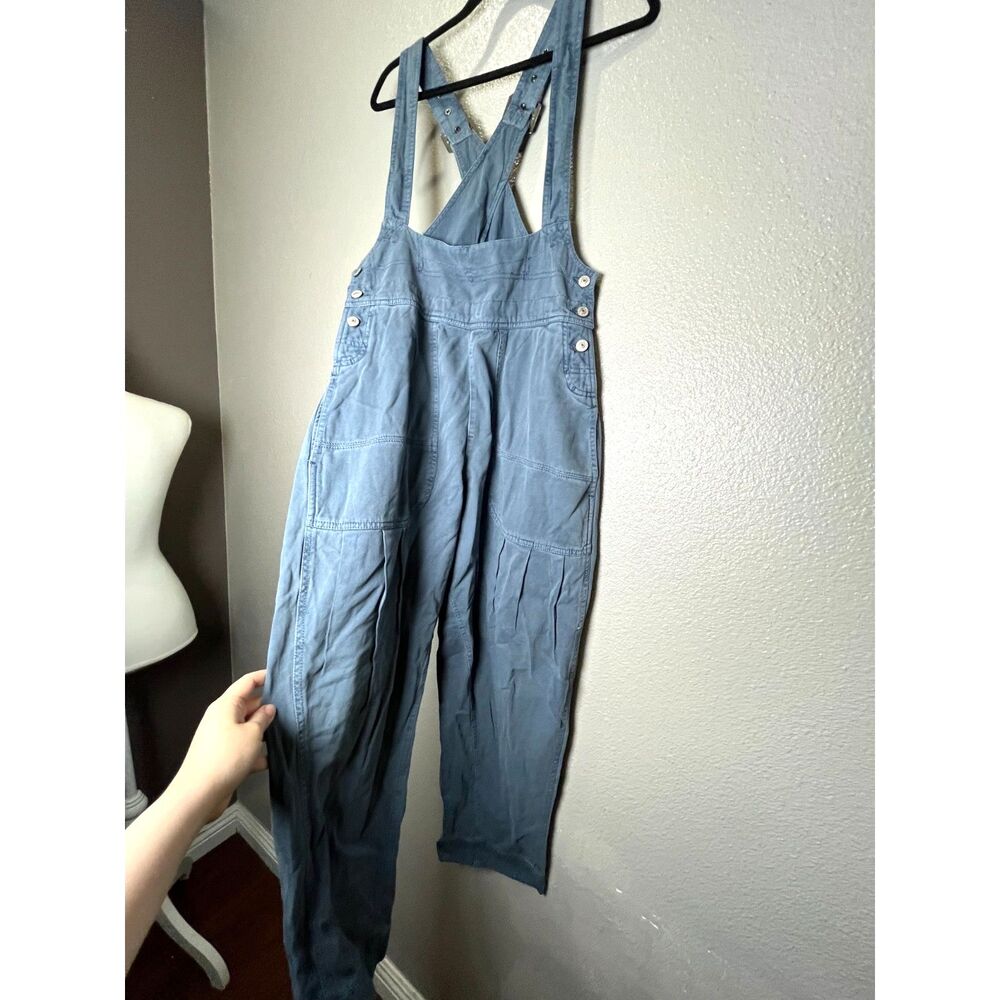 Free People We The Free Felix Tapered Overalls Blue Size XS NWOT $148 retail - Picture 10 of 10